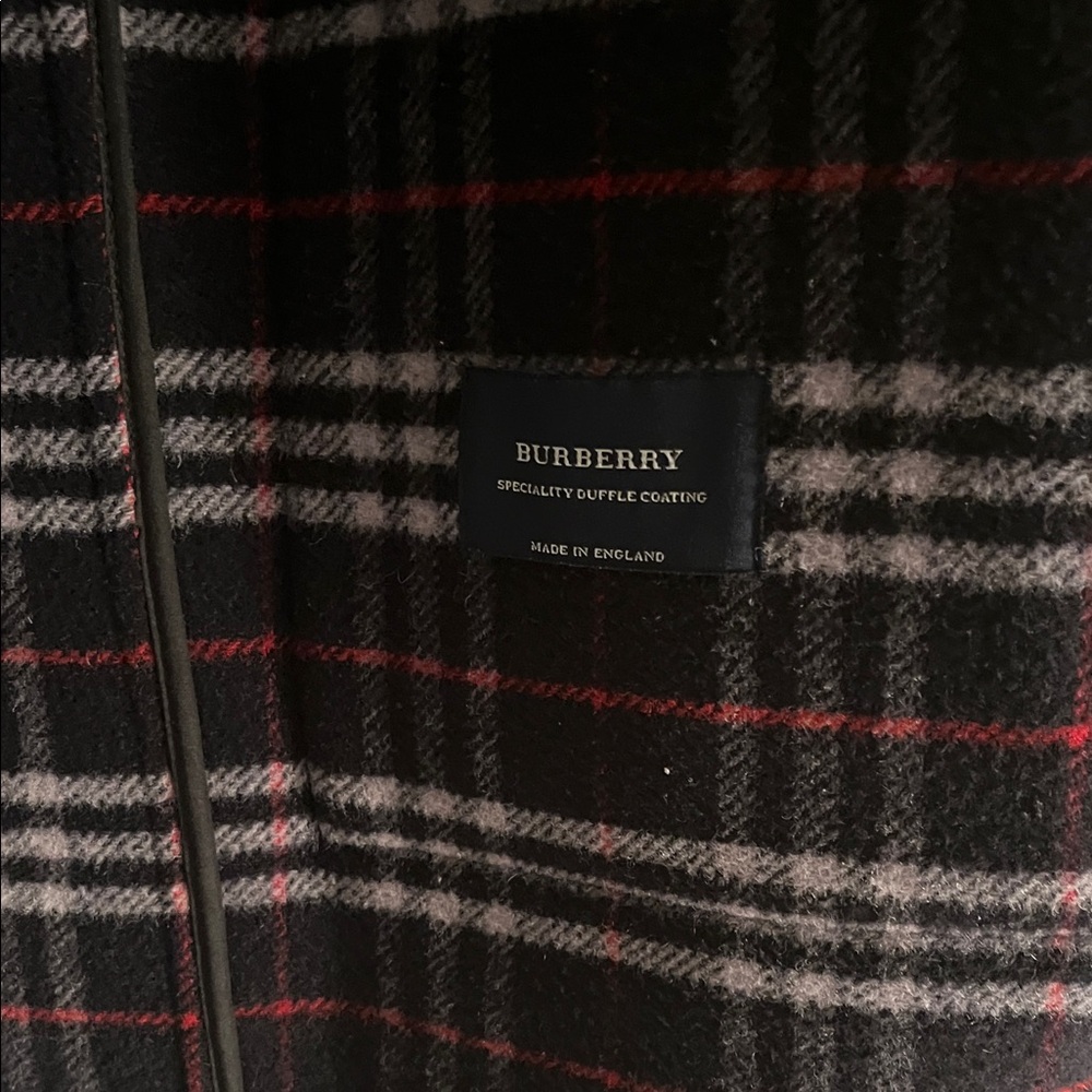 Burberry Navy Toggle Trench Coat - Picture 3 of 8